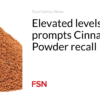 High lead levels prompt Cinnamon Powder recall