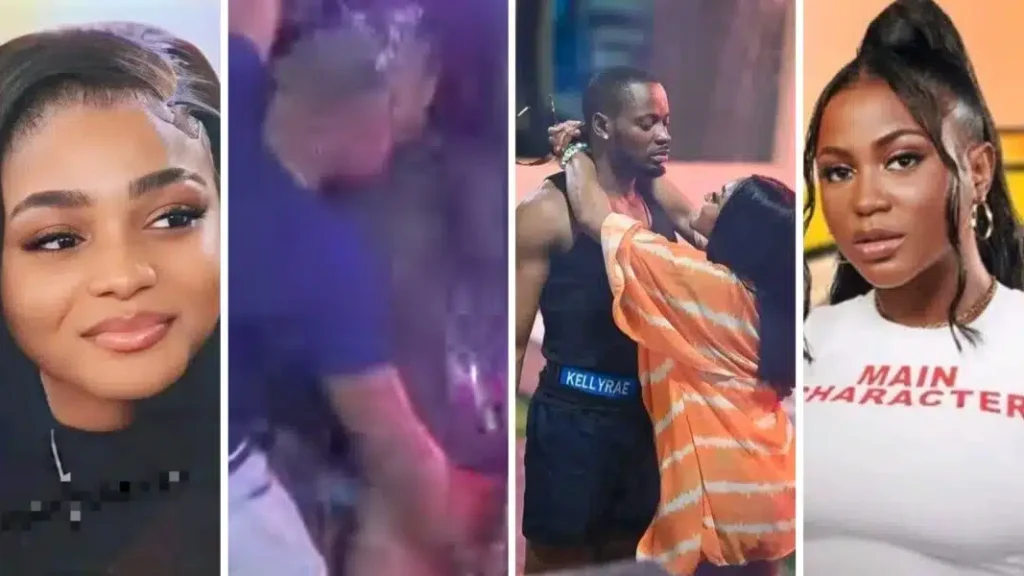 BBNaija: Kassia’s reaction to Kellyrae’s snuggle with Handi causes buzz